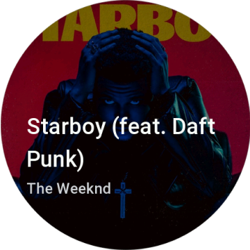 MusicLens Starboy Match